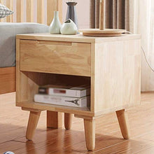 H-CAR Comodino - Sedia Comodino Vintage Comodino Vintage con ripiano portaoggetti Angoli Comodino Accanto a Mobile per Soggiorno Camera da Letto Uso Ufficio 45 * 45 * 50 cm