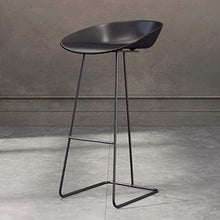 LWW Sgabelli, Sgabelli, Sedie da Pranzo Sgabelli da Cucina Sgabelli da Pub Café Bancone Sedile Ergonomico Gambe in Metallo Nero Sedia da Colazione e da Casa Iron Art Schienali Imbottiti Moderni Sedil
