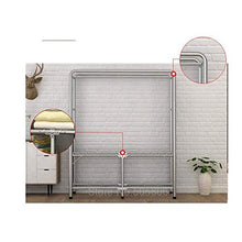 MKXF Armadio Pieghevole Armadio Semplice in Stoffa Struttura Interamente in Acciaio Affitto dormitorio Camera da Letto Armadio Semplice