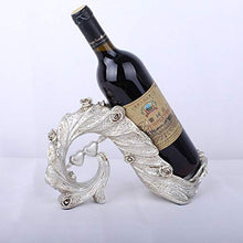 SEHNL Wine Scaffale Europa Cuore Wine Rack Resina Vino Holder Storage Rack Miniature Crafts Kitchen Cabinet Decorazione della Decorazione della casa del Regalo degli Accessori Vino Mensola Supporto