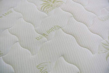 Baldiflex Emporio Fodera per Materasso Singolo in Aloe Vera, Coprimaterasso, con Fascia Traspirante, Sfoderabile con Zip, Atossica, Misura 80x190x22 cm