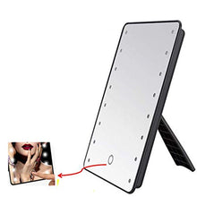 Specchio per Il Trucco, Specchi per Il Trucco da Bagno con Luce/Specchio per Illuminazione A LED/Specchio per Trucco con Luci1X Specchio per Trucco Rotondo Ingranditore con Illuminazione A LED