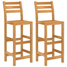 FAMIROSA Set da Bar da Giardino 3 pz in Legno Massello di Acacia