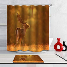 LIYAN Combinazione Bagno. Immagini Chiare E Colori Vivaci Rendono Il Tuo Bagno Pieno di Vita. Accessori da Bagno. Renne al Tramonto.