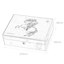 Umidificatori Humidor Box Cigar Humidor Cigar Alcolizzazione Grande capacità del Cassone di Legno di Cedro Sigaro Portatile Conservazione dei Sigari Box Regalo