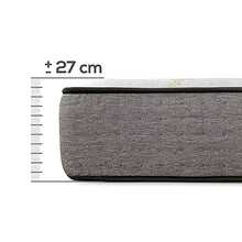 Duermete Online - Materasso matrimoniale 160x190 a molle insacchettate + viscoelastico - Modello Iron Pro a 7 zone di riposo - Dispositivo Medico Detraibile