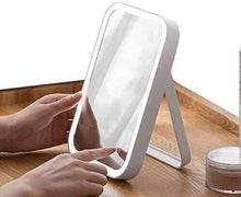 Specchio Specchi per vanità da Bagno Trucco Illuminato - 8.66 '' x 3 '' 180 Rotazione Rotazione Doppio Trucco