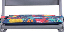 Celina Digby® Set di 2 cuscini impermeabili da giardino con comoda imbottitura in schiuma per esterni o veranda, dimensioni 42 x 42 cm, 40,6 x 40,6 cm (notte di mezza estate)