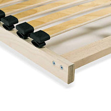BIGTO - Rete a doghe con 28 doghe a 7 zone in legno di faggio massiccio, per la casa, per camera da letto, 140 x 200 cm