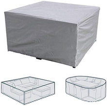 N / A 42Sizes mobili da terrazza Giardino Esterno coperture Impermeabili Pioggia Neve slipcovers Divano, Tavolo, Sedia Resistente alla Polvere Denaro Copertura, 366x220x120cm