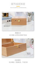 NACHEN Portasigari Portatile Fatto a Mano Cigar Humidor di Legno Spagnolo Sintetico Scatola di Sigari con Igrometro Humidor per Viaggi Affari Regalo Perfetto per Cigar Lovers