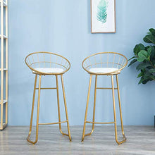 ZCY Mobili Soggiorno Sgabelli 17,7"/25,6" / 29,5"Sgabelli Imbottiti in Ecopelle | Sedia da Pranzo in Metallo Stile Moderno per Pub/ristoranti/cucine domestiche