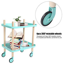 BLWX LY Carrello Pratico di Rotolamento, Piccolo Scaffale D'angolo for Uso Domestico, Resistente alla Ruggine/Durevole/Robusto (Color : Pink)
