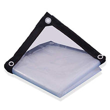 GJSN Teloni, Multiuso Incatramata Resistente Allo Strappo Trasparente con Occhielli in Metallo, Impermeabile Protezione Solare Di Plastica Isolante Panno per Piante Grasse/Window/Giardino Delle P