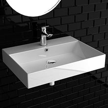 Lavabo in ceramica con rubinetto Hansgrohe I set completo di rubinetto per lavabo, design senza tempo per il bagno degli ospiti soluzione WC