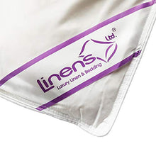 Linens Limited Copertura Materasso - Penna e Piuma d’Oca, Bianco, Singolo