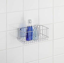 WENKO Portaoggetti grande Classic, Acciaio, 24 x 10 x 14 cm, Cromo