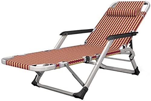 Lettini prendisole, sedie da campeggio reclinabili Lettini da giardino Sedia pieghevole Sedia a sdraio Sedia reclinabile, Sedia lounge pieghevole Pausa pranzo Schienale reclinabile Lazy Home Nap Chair