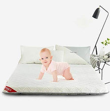 YOLL Pieghevole Futon Materasso Matrimoniale Singolo da Terra Tatami stuoie, Portatile Trapuntato Stile Giapponese Futon Rilievo di Materasso futon bambini/B / 90 * 200cm