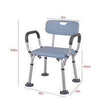 NZDY Articoli Essenziali per la Casa, Sgabello da Bagno Regolabile in Altezza Antiscivolo Sgabello per Sedia da Bagno Sgabello da Bagno Antiscivolo Sgabelli da Bagno Anziani in Alluminio Donne Incint