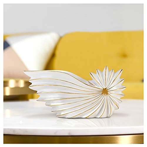 Decorazione Creativa per Portabottiglie Decorazioni con Sculture di Conchiglie in Resina Fatte a Mano Accuratamente Intagliate Utilizzate in Soggiorno Camera da Letto Decorazioni per Sala da Pranzo