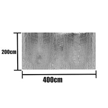 Telo protettivo per piscina, resistente ai raggi UV, resistente ai raggi UV, copertura per piscina, copertura antipolvere per vasca idromassaggio, 2 x 4 m
