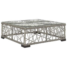 vidaXL Set Divani da Giardino 5 pz con Cuscini Foderati Lavabili Modulare Leggero Elegante Arredi da Esterno in Polyrattan Grigio Telaio in Acciaio