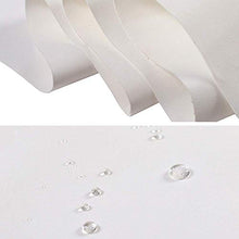 MTYLX Tela Cerata Multiuso per Esterni, Protezione Solare Impermeabile in Tela Bianca Resistente Agli Strappi Anti-Uv per Impieghi Gravosi 500 G/M²,un,4X4M