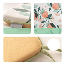 WCY Memory Foam Fruit Chair Cuscino Cuscino, Traspirante Tavolo da Pranzo Sedia Pads Pastorale Morbido overtuffed Home Decor per Sedile Cuscino-Rosa 42x44cm (17x17in) yqaae