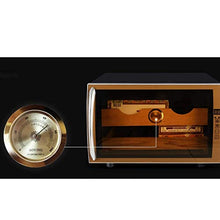 XZJJZ Cigar Humidor Gabinetto Semplice Moderna Cedar Legno Solido termostatica, idratante Sigaro Gabinetto Governo del Vino, 360 ° Circolare Aria Sistema di Raffreddamento