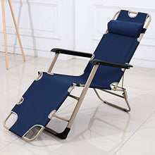 SHUAIIJUAN Sedia per il tempo libero domestico Sdraio pieghevole Prato Lounge Sedie da giardino Lounge gravità sedia da campeggio reclinabile Sedia con Cuscino Beach Patio campeggio a bordo Max.330LB