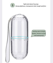 QQDL Pill Box,Portapillole Pill,Pill Organizer,Mattino,Pomeriggio,Sera,Fashion Pill Organizer Pillola da Viaggio Case Medical Pill Box Dispenser per Vitamine Integratori Medicina Box Alta capacità,