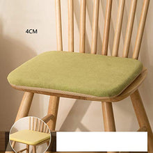 Memory Schiuma Poltroncini da poltrona imbottita, cuscini da pranzo da interno cuscini per sedie da esterno cuscino da esterno mobili da giardino premium cuscino da ufficio con cinghies-green 40x40cm