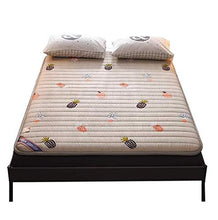 YLCJ Materassi Futon Spessi 5 cm, Tappetino Giapponese Tradizionale Shiki Futon Tatami per Mamma papà Marito Moglie, C, 180 * 200 cm
