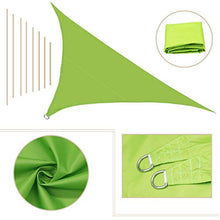 F-S-B Triangle Sail Shade, Impermeabile, Blocco UV, Garden Shade Sails Sunshade Tendings per Patio Esterno, 3x3x4.3 (m),#19