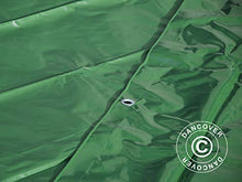 Dancover Telo Telone occhiellato 4x6m, PVC 500g/m², Verde, Ignifugo
