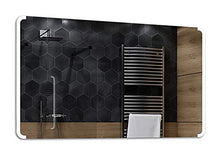 ALASTA® Specchio | Specchio a Muro Controluce LED | Seattle | Personalizza Specchio LED Deluxe | Colore LED - Bianco Freddo/Caldo