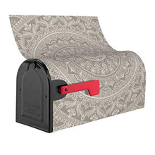 Copertura magnetica per cassetta delle lettere con motivo mandala, per giardino, cortile, dimensioni standard, 53 x 45 cm