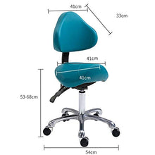 SXRDZ Medical Dental Sgabello rotolamento Girevole Salone di Bellezza Sedia, Sgabello for Spa, Tecnico