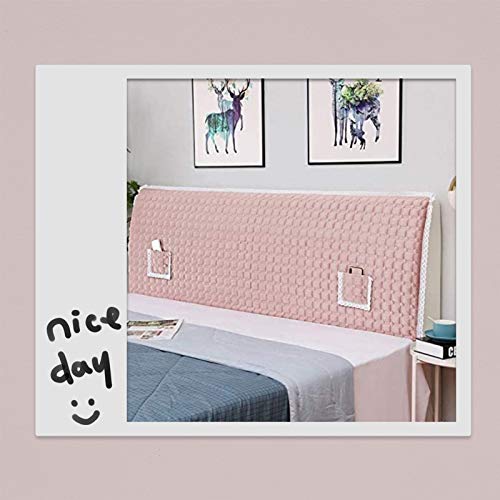 Copertura/Fodera per Testiera per Letto Fodera Per Testata Letto Copri Testata Letto 150/160/200 CM Matrimoniale/Singolo Premium Imbottita Elastica Copritestata Letto Protezione Anti-collision.