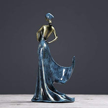 QQSGBD Portabottiglie da Vino Bellezza Lady Statua della cremagliera della bottig Ornamentali in Resina Vino Decorazioni Bicchieri Regalo Craft Accessori arredo Antiscivolo