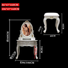 NQFL toletta Camera Europea Moderna Minimalista Trucco Cabinet Pearl White Makeup Table White-1.0m