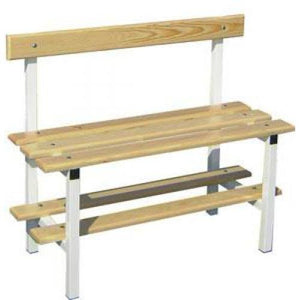 Softee - Panca da spogliatoio con schienale 1,5 m