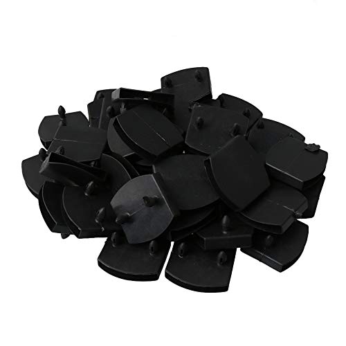 BQLZR Ricambio per tappi centrali in plastica per la protezione delle stecche e fissaggio di basi in legno