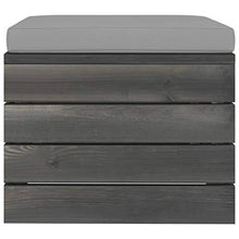 FAMIROSA Set Divani da Giardino su Pallet 5 pz con Cuscini Massello Pino-1792