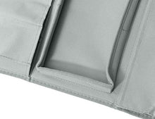 THEE Bracciolo Portaoggetti da Appendere Sedia da Scrivania Divano Slipcovers TV Telecomando Controller Supporto Borsa Organizer da Tavolo Grigio