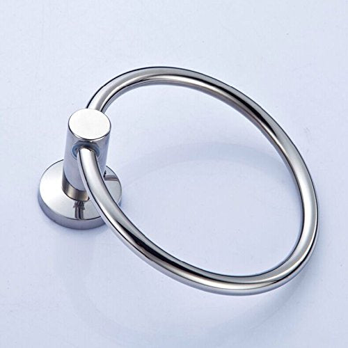 MBYW Portasciugamani Moderno Minimalista Portasciugamani Elegante per Il Bagno di Moda Portasciugamani da Bagno in Acciaio Inox 304 con portasalviette portasciugamani ad Anello portasciugamani