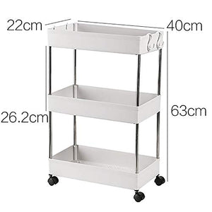 Omenluck - Carrello da cucina con ruote, 1 pezzo