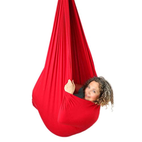 WCX - Amaca sensoriale per interni e interni, per attività di terapia sensoriale, per bambini, per yoga, per autismo, ADHD, ideale per integrazione sensoriale