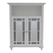 Teamson Home Windsor Arredo Bagno Armadietto In Legno 2 Porte Bianco ELG-529